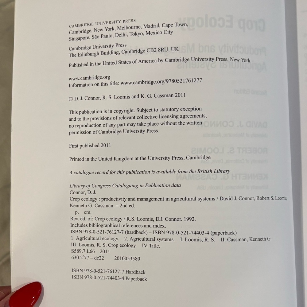 Second Edition Paperback Ecology textbook​​​​​​​ - Picture 4 of 5